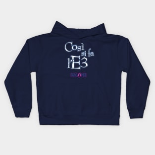 Così si fa l'E3! Kids Hoodie